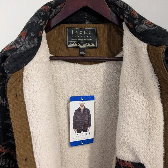Sherpa Lined Wool Jacket - Jachs - Picture 4 of 5